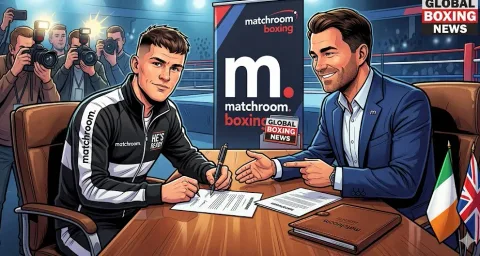 Talenta Baru Matchroom: Charlie Sheehy Siap Mengguncang Divisi Kelas Ringan
