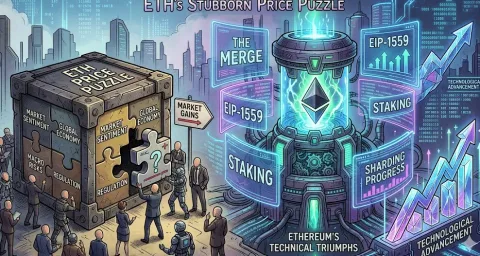 Teka-teki Ethereum: Prestasi Teknis vs. Stagnasi Pasar