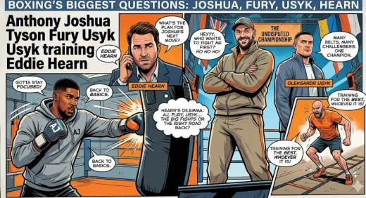 Visi Eddie Hearn: Joshua Siap Sapu Bersih Era Fury dan Usyk