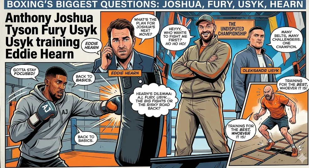 Visi Eddie Hearn: Joshua Siap Sapu Bersih Era Fury dan Usyk