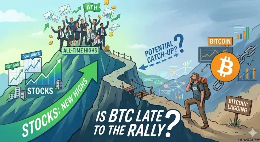 Divergensi Pasar: Saham Cetak Rekor, Bitcoin Masih Tertahan