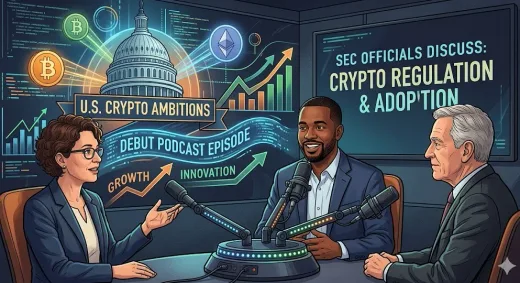 Diplomasi Regulasi: Pejabat SEC Dorong Ambisi Kripto AS Lewat Podcast