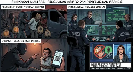 Investigasi Kriminal: Prancis Usut Kasus Tebusan Kripto €3 Juta