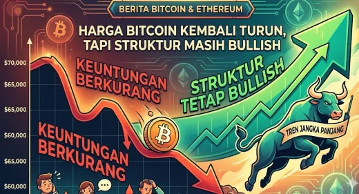 Analisis Teknis: Bitcoin Koreksi Sehat, Struktur Bullish Tetap Kokoh
