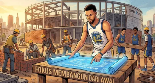 Analisis Strategis: Stephen Curry Siap Warriors "Bangun dari Awal"