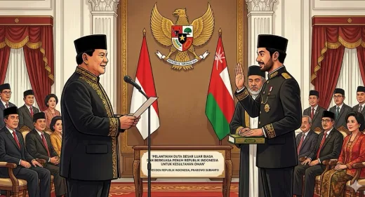 Analisis Diplomasi: Andi Rahadian Resmi Emban Misi di Muscat