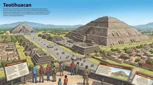 Sains & Budaya: Temuan Baru di Piramida Teotihuacan Meksiko Ungkap Rahasia Peradaban Kuno