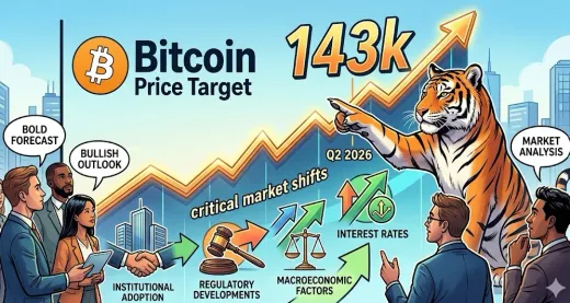 Finansial Digital: Tiger Research Prediksi Bitcoin Tembus 143.000 USD di Q2 2026