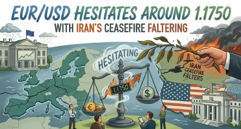 Ekonomi: EUR/USD Tertahan di 1.1750 Saat Keraguan Gencatan Senjata Iran Picu Ketidakpastian Pasar