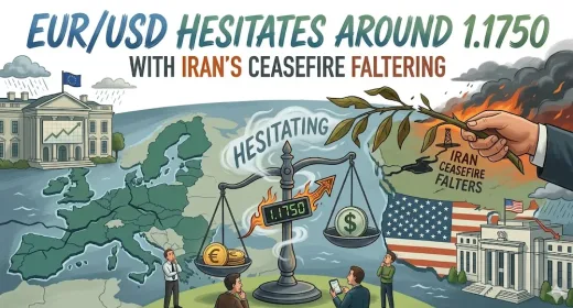 Ekonomi: EUR/USD Tertahan di 1.1750 Saat Keraguan Gencatan Senjata Iran Picu Ketidakpastian Pasar
