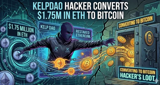 Keamanan Siber: Peretas KelpDAO Pindahkan $175 Juta ke Bitcoin Guna Samarkan Jejak