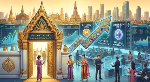 Regulator Thailand Pertimbangkan Ekspansi Perdagangan Berjangka Kripto dalam Proposal Aturan Terbaru