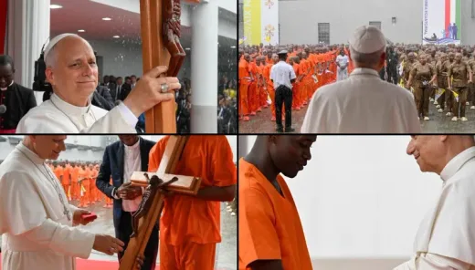 Paus Leo Serukan "Kebebasan" dari Balik Penjara Guinea Khatulistiwa di Hari Terakhir Tur Afrika