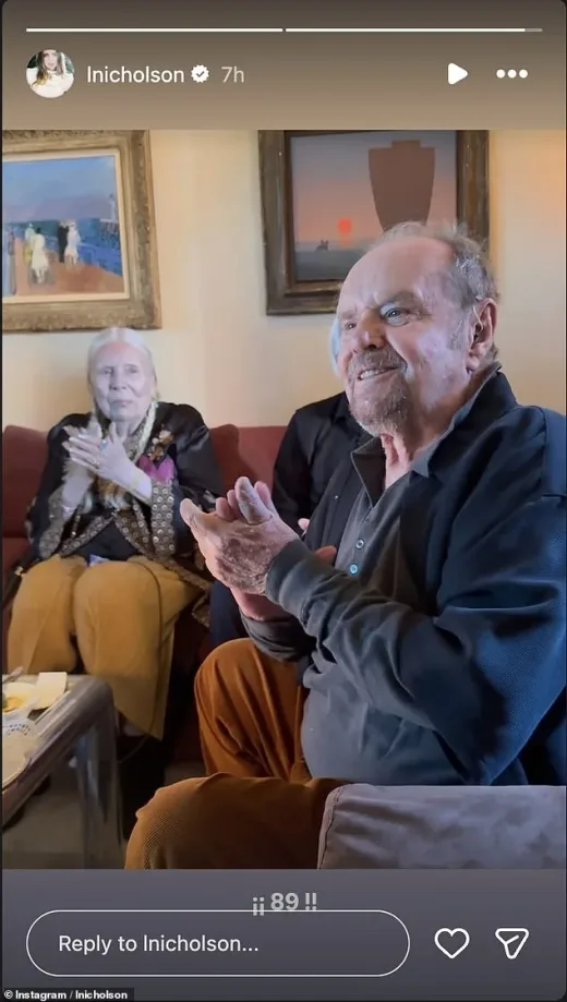 Rayakan Ulang Tahun ke-89, Putri Jack Nicholson Bagikan Foto Langka Sang Legenda Hollywood