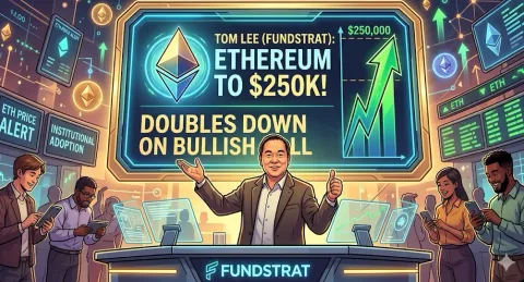 Tom Lee (Fundstrat) Tegaskan Prediksi Ethereum $250.000: Kedaulatan Inovasi Smart Contract Sebagai Fondasi Ekonomi Masa Depan