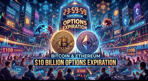 Kedaluwarsa Opsi $10 Miliar Bitcoin & Ethereum Besok: Pertarungan Likuiditas Raksasa yang Menguji Kedaulatan Harga