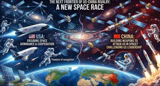 Antariksa Jadi Medan Tempur Baru: Kedaulatan Orbital AS Terancam oleh Persenjataan Ruang Angkasa Tiongkok yang Semakin Agresif