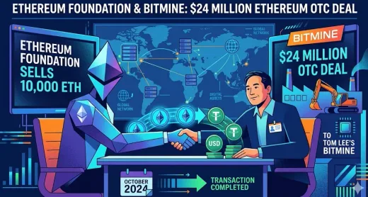 Ethereum Foundation Lepas 10.000 ETH ke Bitmine: Kedaulatan Perbendaharaan Ekosistem dan Aliansi Strategis Tom Lee dalam Amankan Likuiditas