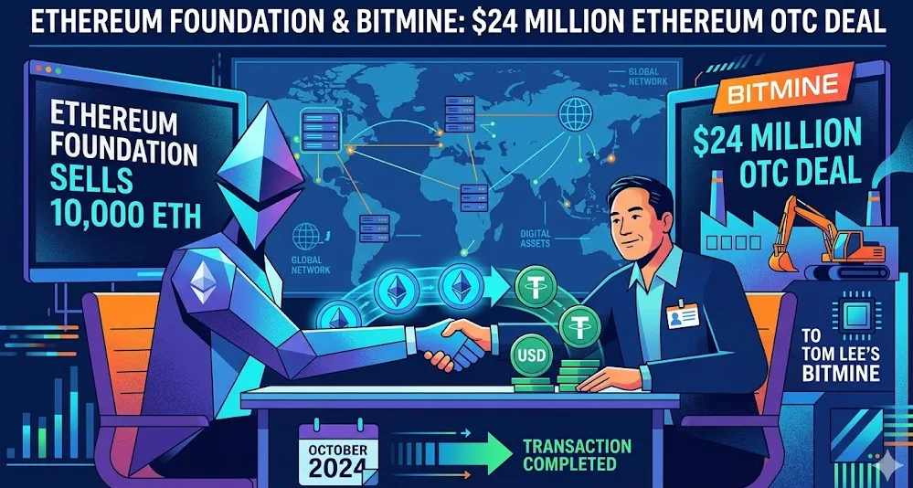Ethereum Foundation Lepas 10.000 ETH ke Bitmine: Kedaulatan Perbendaharaan Ekosistem dan Aliansi Strategis Tom Lee dalam Amankan Likuiditas