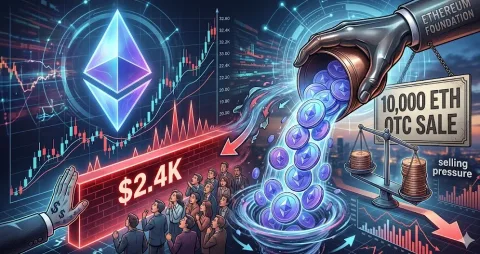 Ethereum Hadapi Resistensi $2,4K Pasca Penjualan OTC 10.000 ETH: Kedaulatan Struktur Harga dan Uji Ketangguhan Pasar di Titik Kritis
