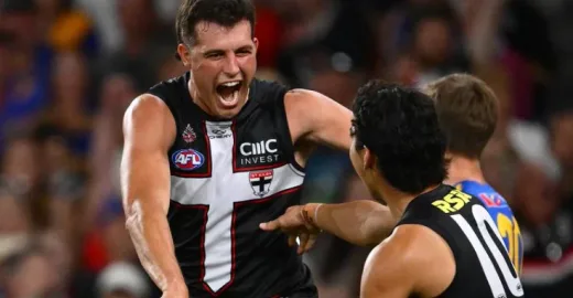 Pembantaian di Arena: St Kilda Saints Hancurkan West Coast Eagles dengan Skor Tiga Digit dan Kedaulatan Dominasi AFL 2026