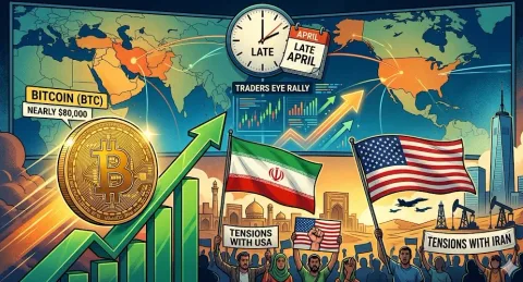 Ambang $80K: Bitcoin Melonjak di Tengah Ketegangan Baru AS-Iran dan Kedaulatan Reli Akhir April 2026