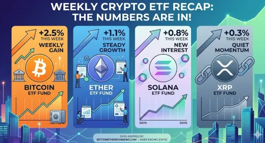 Rekapitulasi ETF Mingguan: Dominasi BTC, Resiliensi ETH, dan Kedaulatan Ekspansi Solana & XRP 2026