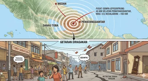 Guncangan Sumatera: Gempa Magnitudo 4,9 di Selatan Pematangsiantar dan Kedaulatan Mitigasi Tektonik 2026
