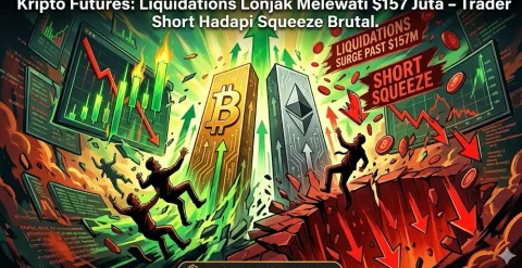 Badai Likuidasi: Posisi Short Kripto Terbakar $157 Juta dan Kedaulatan Momentum Pasar 2026