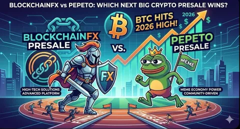 Rivalitas Presale: BlockchainFX vs Pepeto dan Kedaulatan Utilitas Aset di Puncak BTC 2026