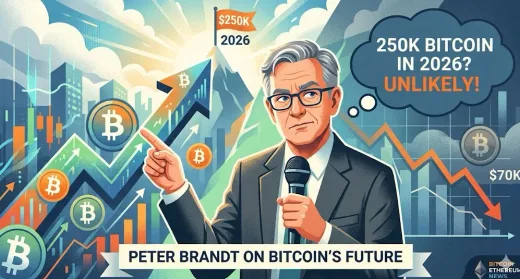 Skeptisisme Peter Brandt: Target $250 Ribu Bitcoin 2026 Dianggap Mustahil dan Kedaulatan Logika Pasar 2026