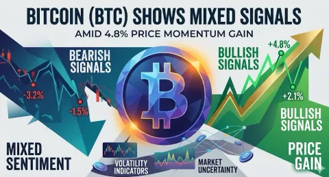 Anomali Momentum: Bitcoin Naik 4,8% di Tengah Sinyal Campuran dan Kedaulatan Interpretasi Pasar 2026