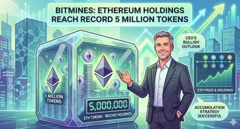 Dominasi Perbendaharaan: Bitmine Kuasai Rekor 5 Juta Ethereum dan Kedaulatan Cadangan Korporat 2026