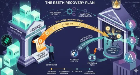 Sinergi DeFi: Compound Ajukan 3.000 ETH ke Aave untuk rsETH dan Kedaulatan Interoperabilitas 2026