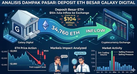 Manuver Institusional: Galaxy Digital Picu Inflow $104 Juta ke Bursa dan Kedaulatan Manajemen Likuiditas 2026