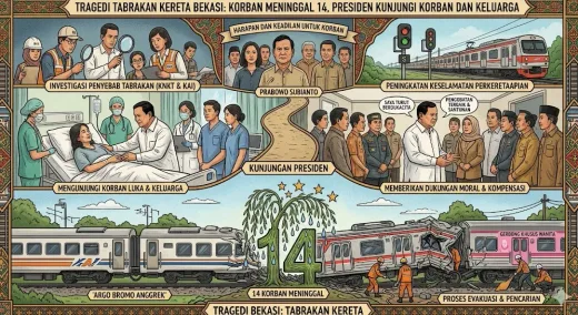 Duka di Perlintasan: Korban Jiwa Kecelakaan Kereta Api RI Meningkat Menjadi 14 Orang dan Kedaulatan Tanggung Jawab Negara 2026