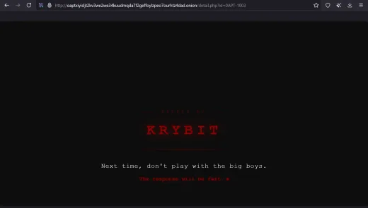 Perang Wilayah Ransomware: Kelompok 0APT dan KryBit Saling Meretas dan Membocorkan Data Operasional