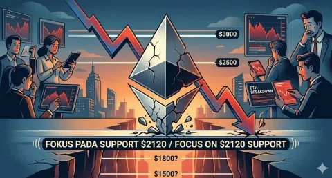 Uji Ketahanan: Ethereum Terancam Uji Support $2.120 di Tengah Konsolidasi Pasar dan Kedaulatan Resiliensi Teknis 2026