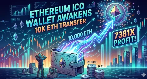 Kebangkitan Raksasa Tidur: Dompet Era ICO Ethereum Aktif Kembali, Cetak Keuntungan 7.381x Lipat dan Kedaulatan Warisan Digital 2026