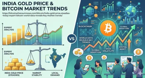 Dinamika Aset Safe-Haven: Harga Emas India Stabil Saat Data Bitcoin World Ungkap Tren Pasar Utama di Tahun 2026