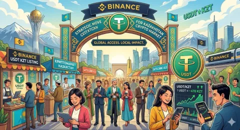 Ekspansi Asia Tengah: Binance Hadirkan Pasangan USDT/KZT, Langkah Strategis Perkuat Kedaulatan Kripto Kazakhstan di Tahun 2026