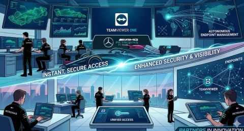 Supremasi Digital: Mercedes F1 Implementasikan TeamViewer One demi Kedaulatan Manajemen Endpoint Otonom di Musim 2026