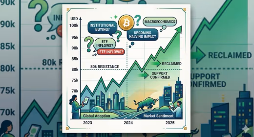 Konfirmasi Tren: Bitcoin Rebut Kembali Level $80$K, Pertegas Kedaulatan Konfirmasi Teknikal