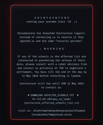 Krisis Pendidikan Global: Serangan Siber ShinyHunters Lumpuhkan Platform Canvas di Tengah Musim Ujian