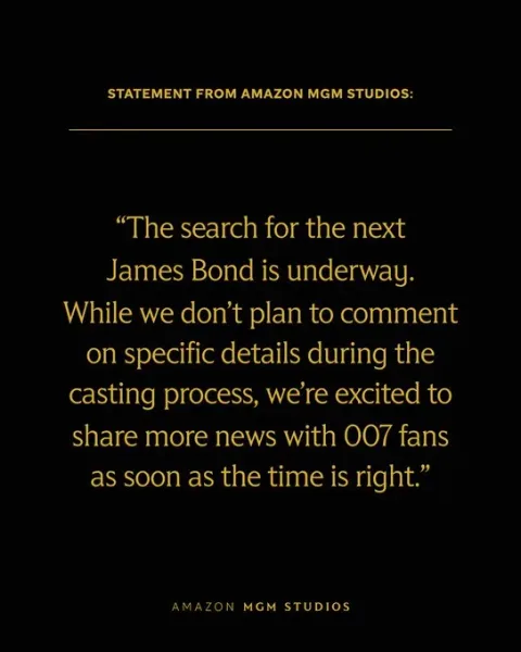 Pencarian Agen 007 Dimulai: Amazon MGM Studios Resmi Membuka Audisi untuk Film James Bond ke-26