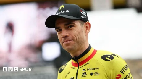 Wout van Aert Dipastikan Absen di Tour de France 2025 karena Cedera Siku Terinfeksi