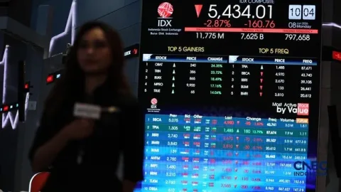 BI Naikkan Suku Bunga ke 5,75%, IHSG Terjun Bebas ke Level 6.124
