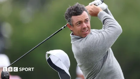 McIlroy Tampil Tajam di Tengah Sengatan Shinnecock Hills