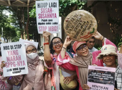 Menu Makan Gratis Dipertanyakan: Ibu Bayi Lebih Pilih Berhenti Terima Bantuan