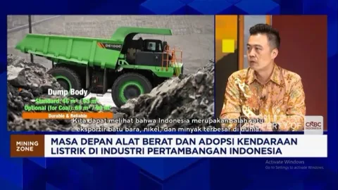 Produsen Alat Berat China Siap Genjot Elektrifikasi Tambang di Indonesia